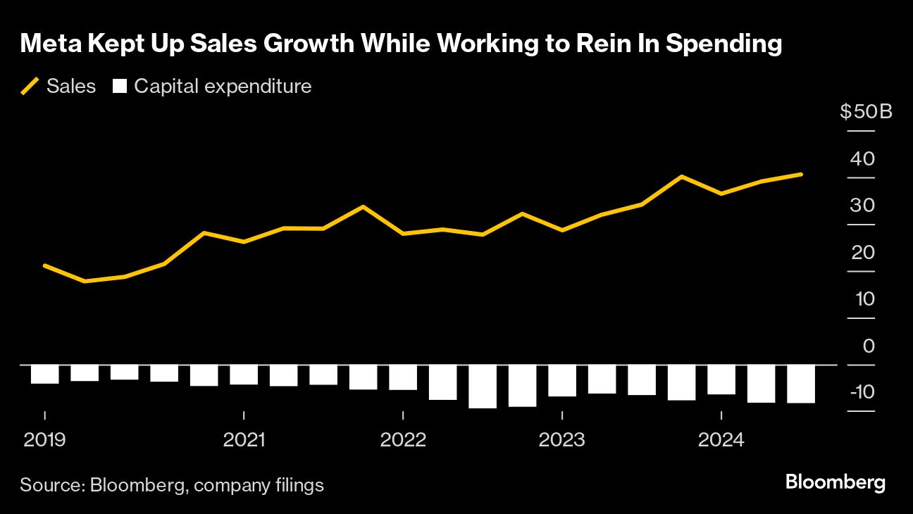 Meta sales growth