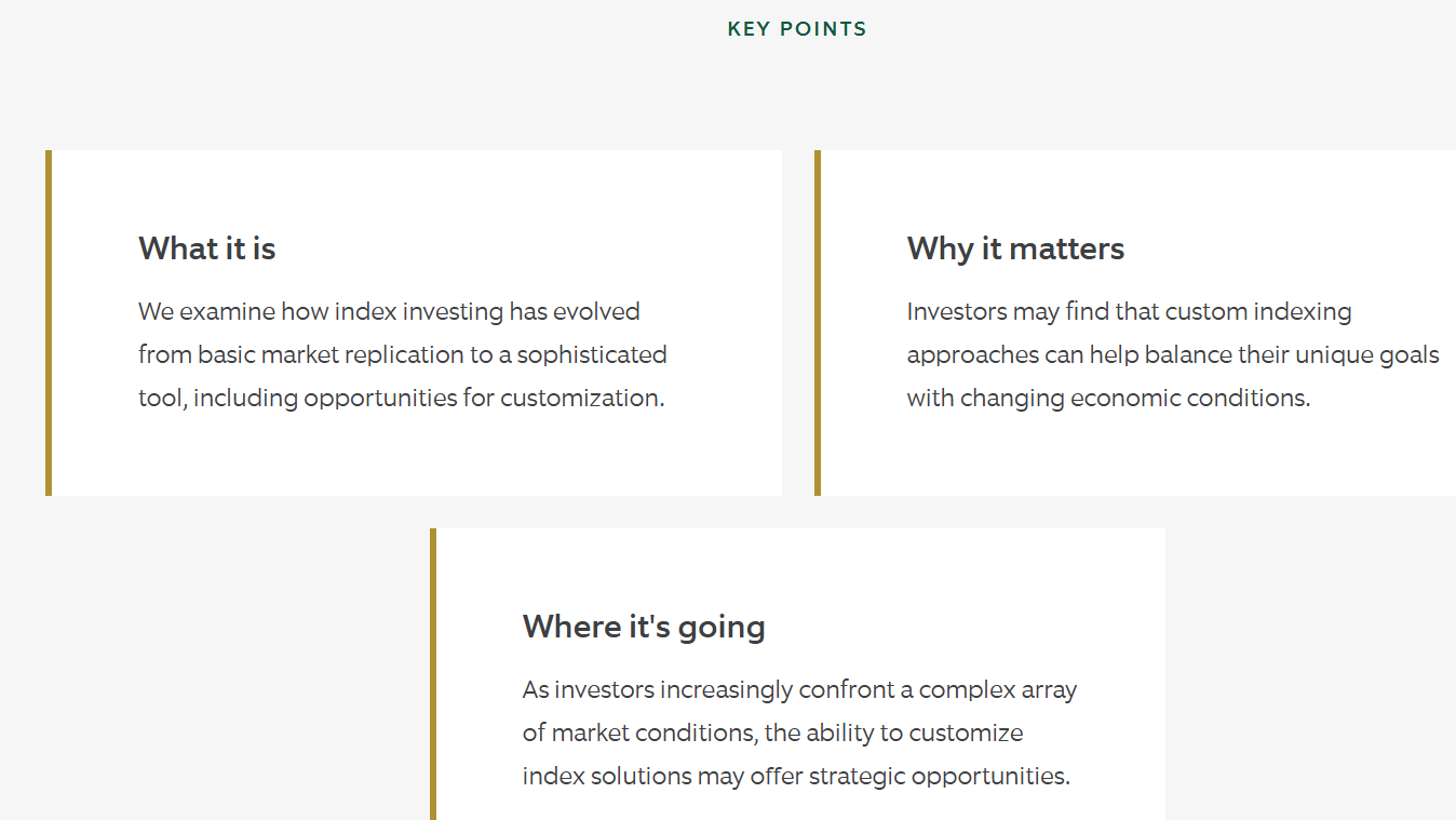 Key points