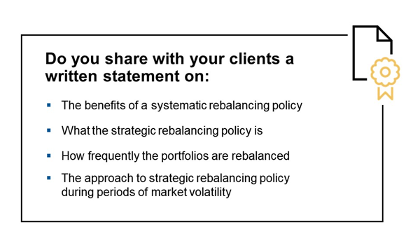 Client statement