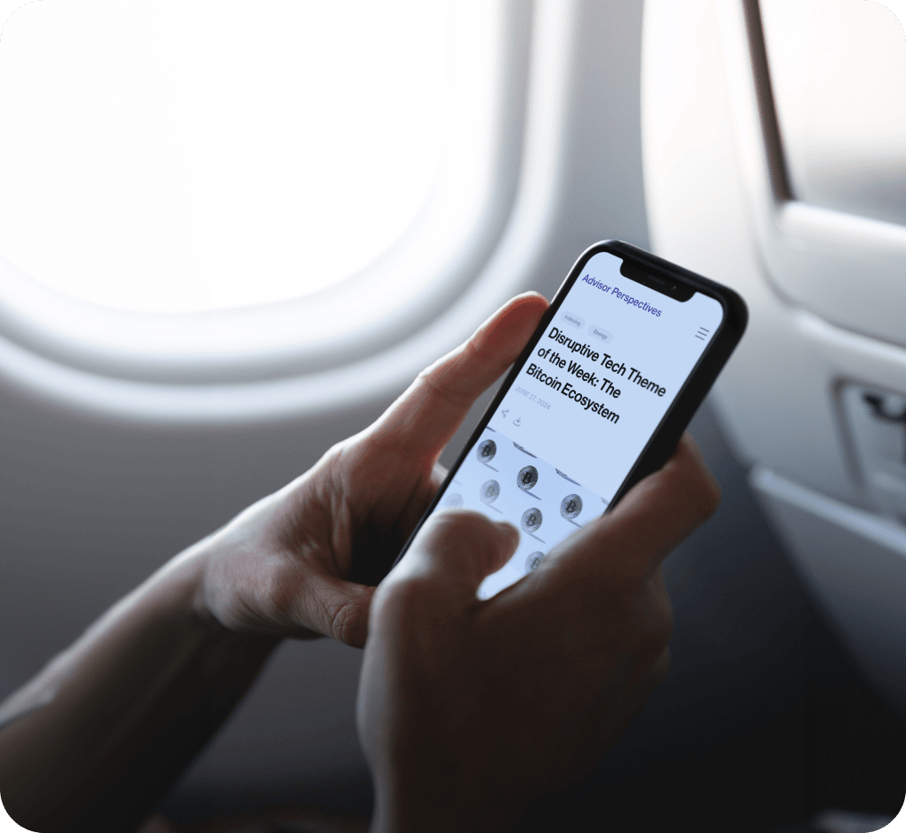 holding iphone